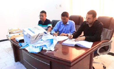 فتح مظاريف الاشراف على جسر غرير بالمكلا