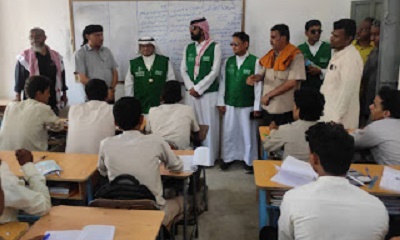 مدير عام مديرية القطن يستقبل وفد البرنامج السعودي لإعمار اليمن