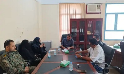 أمين عام المجلس المحلي بمحافظة حضرموت يلتقي رئيس وأعضاء اللجنة التنسيقية لمشروع عدالة الاحداث لعام٢٠٢٣