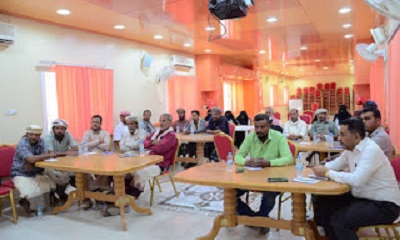عقد الاجتماع الانتخابي لتشكيل مجموعات مستخدمي المياه في مديريتي شبام والقطن