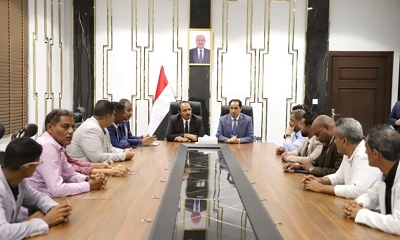 اجتماعٌ بالمكلا برئاسة محافظ حضرموت ووزير الشباب والرياضة يُقر رفع مخصصات الاندية ودعم مشاريع البنية التحتية