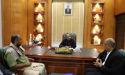 محافظ حضرموت يبحث أوضاع مديرية عمد واحتياجات مواطنيها