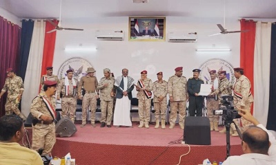 بمناسبة ثورة 14 من اكتوبر المنطقة العسكرية الاولى تحتفل بتخرج الدفعة الأولى قيادة كتائب