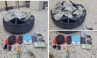 بعمليتين متصلتين..مداهمة عزبتين شبابية وضبط عصابة ترويج مادتي الحشيش والشبو بحضرموت