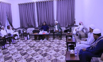 الوكيل العامري يستقبل عميد دار المصطفى العلامة الحبيب عمر بن حفيظ