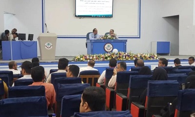 نيابة الدراسات العليا والبحث العلمي بجامعة حضرموت تقيم اللقاء السنوي بطلبة الدراسات العليا والترحيب بالطلبة المستجدين