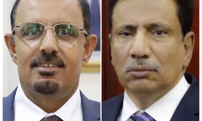 محافظ حضرموت في اتصالٍ بمحافظ المهرةحضرموت وامكاناتها مسخّرة لتلبية الواجب لخدمة أهلنا في المهرة