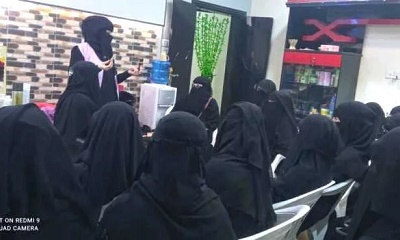 منتدي صبايا لرائدات الاعمال بحضرموت الوادي يختتم اربع دورات مهنية وحرفية لرائدات الاعمال بمنطقة السويري م / تريم