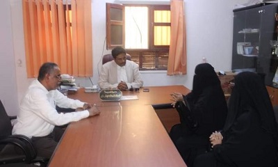 بايعشوت وباعباد يزوران مجمع الميناء التعليمي ومدرسة ابن خلدون بالمكلا