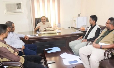 مدير عام بروم ميفع يلتقي فريق مؤسسة الاستجابة للأعمال الإنسانية والإغاثية