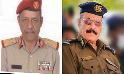 وكيل وزارة الداخلية اللواء سعيد علي العامري يبعث برقية تهنئة الى اللواء طالب بارجاش بمناسبة تعيينه قائدا للمنطقة العسكرية الثانية