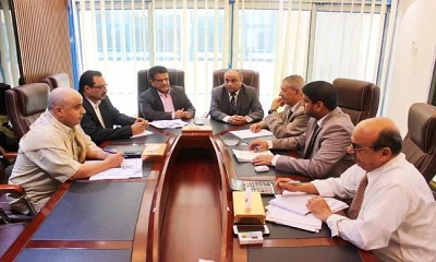 وزير النفط والمعادن يناقش مع وزير المالية تعزيز آليات التعاون المشترك لتعزيز الإيرادات النفطية