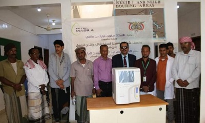 مدير عام مديرية ساه يسلّم جهاز” CBC” للمركز الصحي برسب