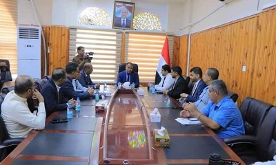 الوكيل العامري يرعى اتفاقية فتح مركز امتحاني لكلية التعليم المفتوح بجامعة سيئون في مديرية ثمود