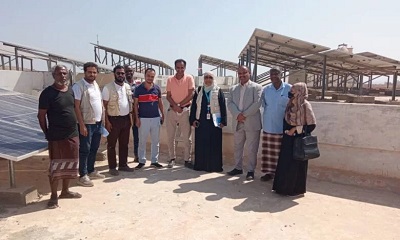 الجمحي يزور مخازن التحصين وثلاجات حفظ اللقاح للإطلاع على موقع تنفيذ مشروع توريد منظومة شمسية لغرف اللقاحات بدعم من منظمة اليونيسيف