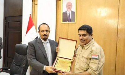 السلطة المحلية بحضرموت تكرّم المؤسسات والجهات التي ساندت جهود الإغاثة خلال الإعصار