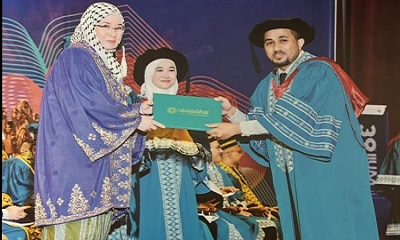 الطالب العلاء محمد زين باحميد يحصل على درجة الدكتوراه في الهندسة – قسم الميكاترونيكس من الجامعة الإسلامية العالمية بماليزيا