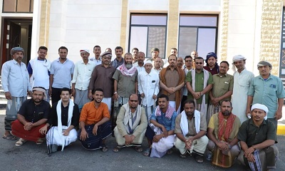 محافظ حضرموت يلتقي موظفي الإدارة المحلية بالوادي والصحراء 