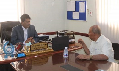 لقاء يناقش الترتيبات النهائية لإفتتاح فرعين جديدين للدفاع المدني بالمكلا