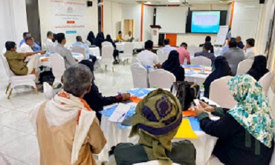 مركز صنعاء ينظم ورشة حول النزاعات المجتمعية الناتجة عن مشاكل المياه بحضرموت