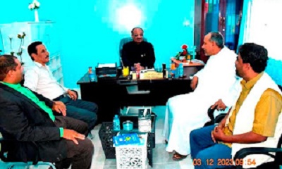 الوكيل التميمي والدكتور العمودي يطّلعان على نشاط واحتياجات مستشفى مديرية السوم