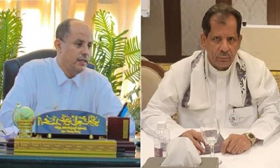 الشيخ يحيى باجري يعزّي مدير عام سيئون بوفاة ( والدته )