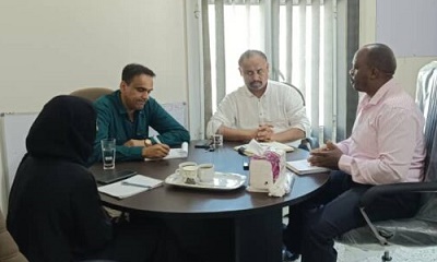 الجمحي يناقش مع الوكالة الأمريكية للتنمية الدولية في عدن أوجه التعاون المشترك و آلية تدخلاتهم في القطاع الصحي بحضرموت