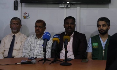الوكيل باضاوي يدشن المخيم الطبي التطوعي لأورام الدم وأورام الأطفال بالمركز الوطني للأورام بهيئة مستشفى ابن سيناء بالمكلا