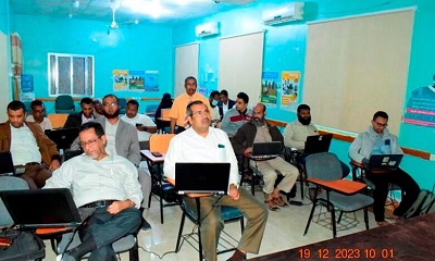 اختتام دورة مهارات العرض التقديمي والبحث العلمي بسيئون