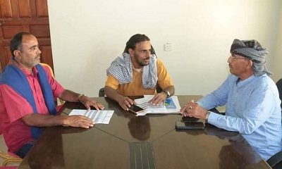 الهئية التنفيذية لمؤتمر حضرموت الجامع في مديرية الشحر تلتقي السلطة المحلية بالمديرية