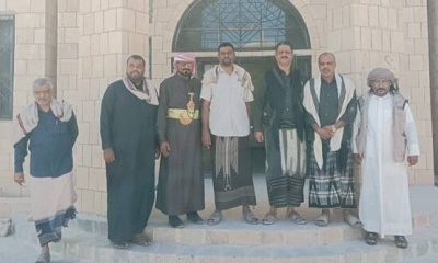 مدير عام مديرية شبام يطلع على الاستعداد لإعادة تفعيل مجمع محكمة شبام