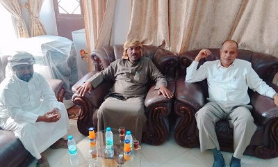 مدير عام سيئون يلتقي نظيره مدير عام تريم ويناقش معه جوانب العمل المشتركة