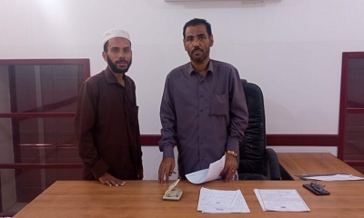 أمين عام المجلس المحلي بمديرية شبام يهنئ ويبارك المستشار القانوني عبيد الجريدي على حصوله على شهادة الماجستير في التفسير علوم القرآن