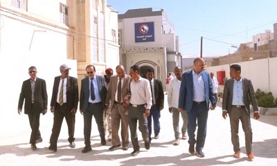 وزير الصحة بحيبح يشيد بالتطور الكبير في القطاع الصحي بوادي حضرموت