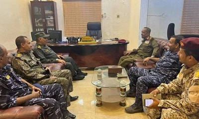 المدير العام لأمن وشرطة ساحل حضرموت يستقبل قائد المنطقة العسكرية الثانية