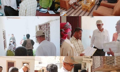 مدير عام سيئون يتفقد في زيارة مفاجئة مستوى الإنضباط بالمكاتب التنفيذية بمجمع ديوان سيئون 