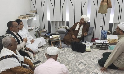 رئيس جهاز محو الامية بالجمهورية يزور دار المصطفى للدراسات الإسلامية بمديرية تريم