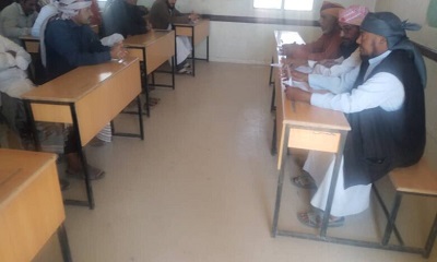 للاطلاع على سير العملية التعليمية بالمديرية.. مدير عام مديرية رماه يلتقي عدد من معلمي مدارس المديرية