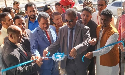 الوكيل العامري يدشن مخيم التسهيل الخيري لجراحة المخ والأعصاب بسيئون