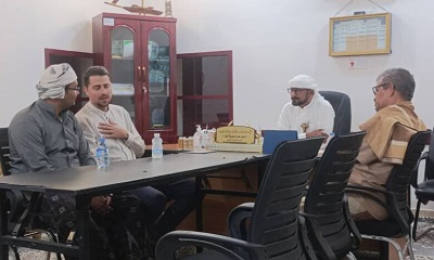 مدير عام المديرية يستقبل وفد إعلامي من قناة المانيا الاولى