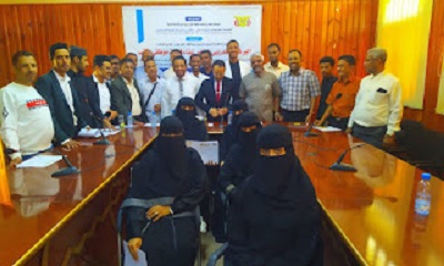 مكتب الخدمة المدنية يختتم البرنامج التدريبي لموظفي المكتب للعام 2023م بدورة كيفية اعداد التقارير والمراسلات