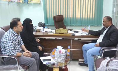 الجمحي يلتقي المدير العام لفرع الهيئة العامة لحماية البيئة بحضرموت الساحل لبحث سبل التعاون المشترك بين الجانبين