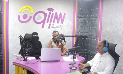 إذاعة سيئون تستضيف مشرف مشروع تشغيل مركز فاطمة بابطين – سيئون