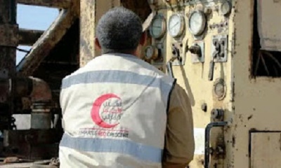 الهلال الإماراتي يدشن مشروع حفر بئر ارتوازية لمنطقة الرقيبة بحضرموت