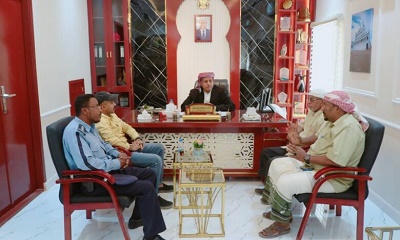 مدير عام سيئون يناقش تحديات تنظيم الأسواق ومكافحة العشوائيات بمدينة سيئون