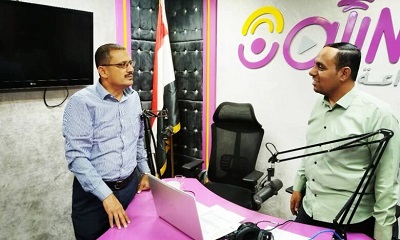 مستشار وزير الإعلام يشيد بإذاعة سيئون التي تحتفل بخمسون عاما من العطاء الإعلامي والثقافي