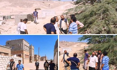 الفريق الفني بمؤسسة كهرباء ساحل حضرموت ينفذ نزولا ميدانيا لمديرية الديس الشرقية للاطلاع على مشاكل واحتياجات شبكة توزيع التيار الكهربائي بالمديرية