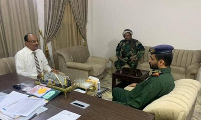 مدير أمن الوادي والصحراء يستقبل وكيل محافظة حضرموت المساعد لشؤون مديريات الوادي والصحراء