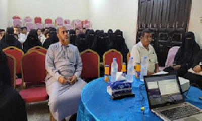 مركز الدراسات البيئية والموارد المائية بجامعة حضرموت يواصل نزولات الميدانية لمدارس 14 أكتوبر و المعارف الحديثة ضمن حملة التحذير من أضرار البلاستيك