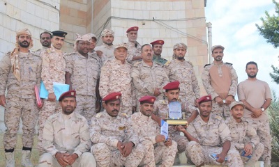 اختتام الدورة التدريبية في علوم الطبوغرافيا العسكرية وقراءة الخرائط بمقر قيادة خفر السواحل بحضرموت